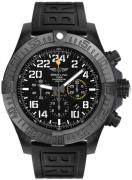 Breitling Herreklokke XB1210E41B1S1 Avenger Hurricane Sort/Gummi Ø50