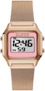 Guess GW0343L3 Zoom LCD/Rose-gulltonet stål