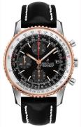 Breitling Herreklokke U13324211B1X1 Navitimer 01 Sort/Lær Ø41 mm