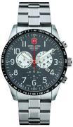 Swiss Alpine Military Herreklokke 7082.9138 Hornet Chrono Grå/Stål