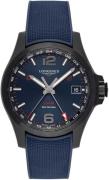 Longines Herreklokke L3.718.2.96.9 Conquest V.H.P. Blå/Gummi Ø41 mm