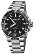 Oris Herreklokke 01 733 7730 4154-07 8 24 05PEB Diving Sort/Stål