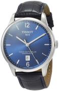 Tissot Herreklokke T099.407.16.047.00 Chemin Des Tourelles Blå/Lær