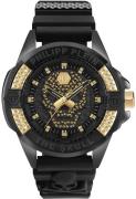 Philipp Plein Herreklokke PWAAA1321 The Skull Sort/Gummi Ø44 mm