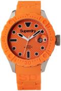 Superdry Herreklokke SYG140O Classic Orange/Gummi Ø47 mm