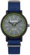 Superdry Herreklokke SYG197U Classic Grå/Gummi Ø39 mm