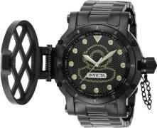 Invicta Herreklokke 37356 Pro Diver Sort/Stål Ø57 mm