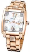 Ulysse Nardin Dameklokke 136-91C-8C-601 Ladies Caprice Hvit/18 karat