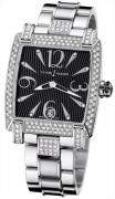 Ulysse Nardin Dameklokke 133-91AC-7C-06-02 Ladies Caprice Sort/Stål