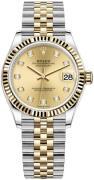 Rolex Dameklokke 278273-0026 Datejust 31 Gulltonet/18 karat gult gull