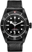 Tudor Herreklokke M79230DK-0007 Black Bay Sort/Lær Ø41 mm