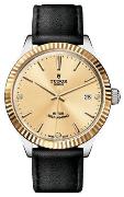 Tudor Herreklokke 12513-0020 Style Champagnefarget/Lær Ø38 mm