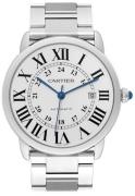 Cartier Herreklokke W6701011 Ronde Sølvfarget/Stål Ø42 mm