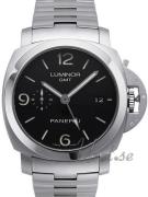 Panerai Herreklokke PAM00329 Contemporary Luminor 1950 3 Days GMT