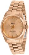 Invicta Specialty Dameklokke 29513 Rosegullfarget/Rose-gulltonet