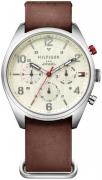 Tommy Hilfiger Corbin Herreklokke 1791188 Beige/Lær Ø44 mm