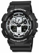 Casio G-Shock Herreklokke GA-100BW-1AER Flerfarget/Resinplast Ø51.2