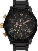 Nixon The 51-30 Herreklokke A083-1041-00 Sort/Stål Ø51 mm