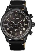 Citizen 99999 Herreklokke CA4425-28E Sort/Lær Ø43 mm