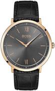 Hugo Boss 99999 Herreklokke 1513649 Grå/Lær Ø40 mm