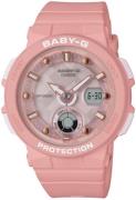 Casio Baby-G Dameklokke BGA-250-4AER Rosa/Resinplast Ø41 mm