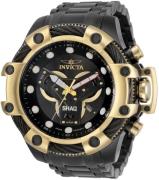 Invicta Shaq Herreklokke 33657 Sort/Stål Ø58 mm