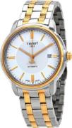 Tissot T-Classic Herreklokke T065.407.22.031.00 Hvit/Gulltonet stål