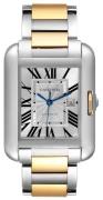 Cartier Tank Anglaise Dameklokke W5310047 Sølvfarget/18 karat gult