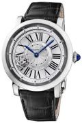 Cartier Rotonde De Cartier Herreklokke W1556204 Sølvfarget/Lær Ø47