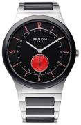 Bering Ceramic Herreklokke 31940-729 Sort/Stål Ø40 mm