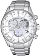 Citizen Radio Controlled Herreklokke CB5020-87A Hvit/Titan Ø42 mm