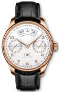 IWC Portuguese Herreklokke IW503504 Sølvfarget/Lær Ø44.2 mm