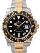 Rolex GMT-Master II Herreklokke 116713LN-0001 Sort/18 karat gult gull