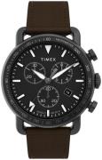 Timex 99999 Herreklokke TW2U02100D7 Sort/Gummi Ø42 mm