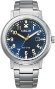 Citizen 99999 Herreklokke AW1620-81L Blå/Stål Ø42 mm