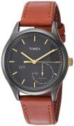 Timex Sport Dameklokke TWG013800 Sort/Lær Ø37 mm