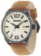 Timberland Ellsworth Herreklokke 15029JLB/14 Antikk hvit/Lær Ø47 mm