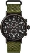 Timex 99999 Herreklokke TW2T21400 Sort/Tekstil Ø41 mm