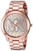 Michael Kors Runway Dameklokke MK3591 Rosegullfarget/Rose-gulltonet