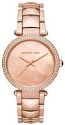 Michael Kors Parker Dameklokke MK6426 Rosegullfarget/Rose-gulltonet