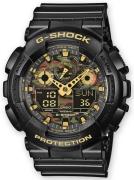 Casio G-Shock Herreklokke GA-100CF-1A9ER Flerfarget/Resinplast Ø51 mm