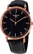 Tissot T-Classic Herreklokke T109.610.36.051.00 Sort/Lær Ø42 mm