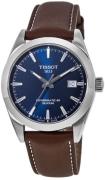 Tissot T-Classic Herreklokke T127.407.16.041.00 Blå/Lær Ø40 mm