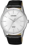 Citizen Herreklokke BI5000-10A Dress Sølvfarget/Lær Ø39 mm