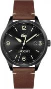 Lacoste Herreklokke 2011106 Sort/Lær Ø43 mm