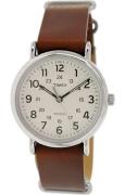 Timex Herreklokke T2P495 Weekender Beige/Stål Ø40 mm