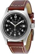 Hamilton Herreklokke H64666735 Khaki Chronograph Sort/Lær Ø42 mm