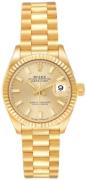 Rolex Dameklokke 279178-0001 Lady-Datejust 28 Gulltonet/18 karat gult