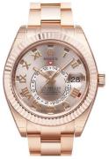 Rolex Herreklokke 326935-0004 Perpetual 42 Rosegullfarget/18 karat