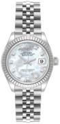 Rolex Dameklokke 279174-0009 Lady-Datejust 28 Hvit/Stål Ø28 mm